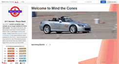 Desktop Screenshot of mindthecones.com