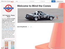 Tablet Screenshot of mindthecones.com